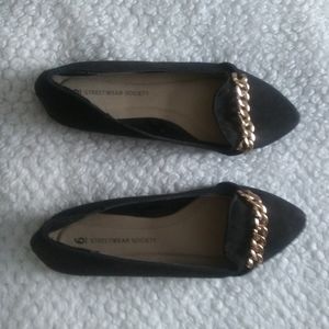 Black with breaded gold shoes from sirens
